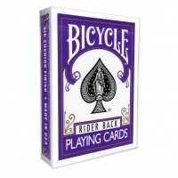Bicycle Rider Back kortos (Violetinės)